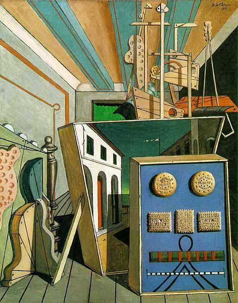 giorgio de chirico Metaphysical Interior with Biscuits china oil painting image